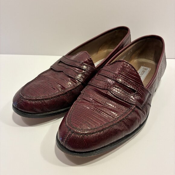 Bruno Magli “Jesse” Oxblood Penny Loafers – Italian Leather 10M main image 8